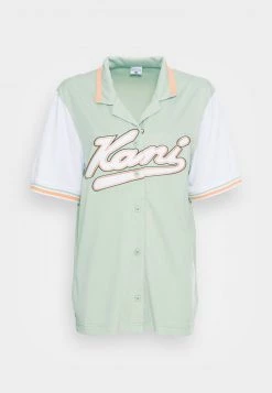Presa 😍 Karl Kani VARSITY BLOCK ⚾ BASEBALL - T-shirt Con Stampa - Cream, Donna 😉 -Sconto Karl Kani in Italia a3264e5f31e7451692b2d561bf46f902