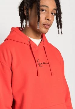 Nuovo 🎉 Karl Kani SMALL SIGNATURE ESSENTIAL HOODIE UNISEX - Felpa - Red 🌟 -Sconto Karl Kani in Italia a628cc1ff8b1460ea279ead735b11cea