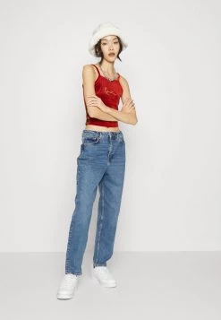 Offerte 💯 Karl Kani SMALL SIGNATURE TAPE - Top - Red, Donna 🎉 -Sconto Karl Kani in Italia a79bcae385874558ad039e2c18f831c5