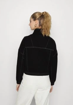 Migliore vendita 🔔 Karl Kani JACKET - Giacca Di 👖 Jeans - Black, Donna 🌟 -Sconto Karl Kani in Italia ab275053675c4592bbacfd14f66e1665