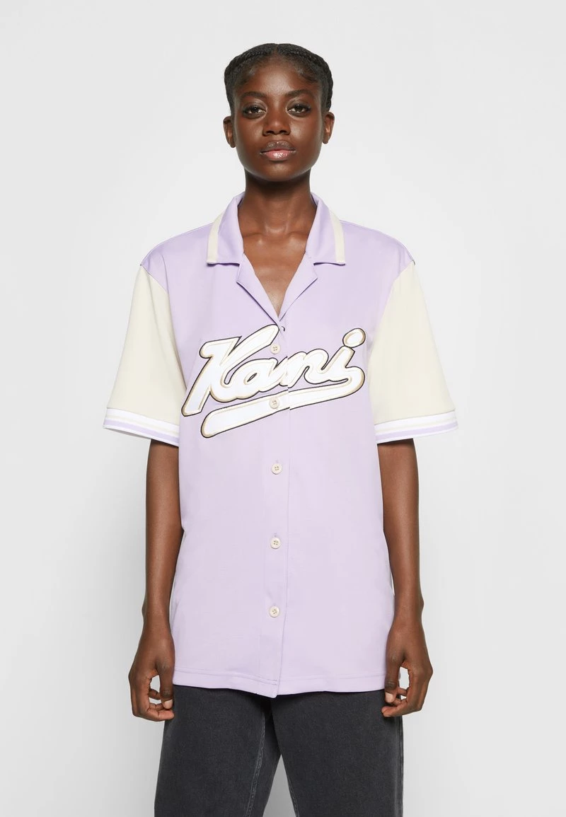 Bilancio π₯° Karl Kani VARSITY BLOCK βΎ BASEBALL - T-shirt Con Stampa - Purple, Donna π 5 Bilancio π₯° Karl Kani VARSITY BLOCK βΎ BASEBALL - T-shirt Con Stampa - Purple, Donna π - immagine 3