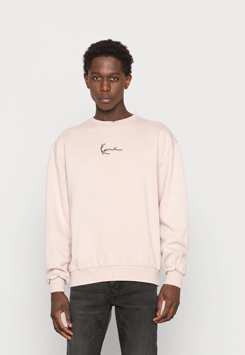 Presa π Karl Kani UNISEX SMALL SIGNATURE WASHED CREW UNISEX - Felpa - Rose π 3 Presa π Karl Kani UNISEX SMALL SIGNATURE WASHED CREW UNISEX - Felpa - Rose π