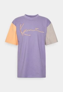 Migliore vendita 💯 Karl Kani SIGNATURE BLOCK TEE UNISEX - T-shirt Con Stampa - Lilac 🌟