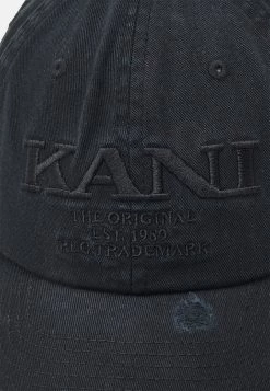 Promo 🔔 Karl Kani RETRO WASHED UNISEX - Cappellino - Black 😀 -Sconto Karl Kani in Italia b2959d5a743840359a9daa7e367fe623