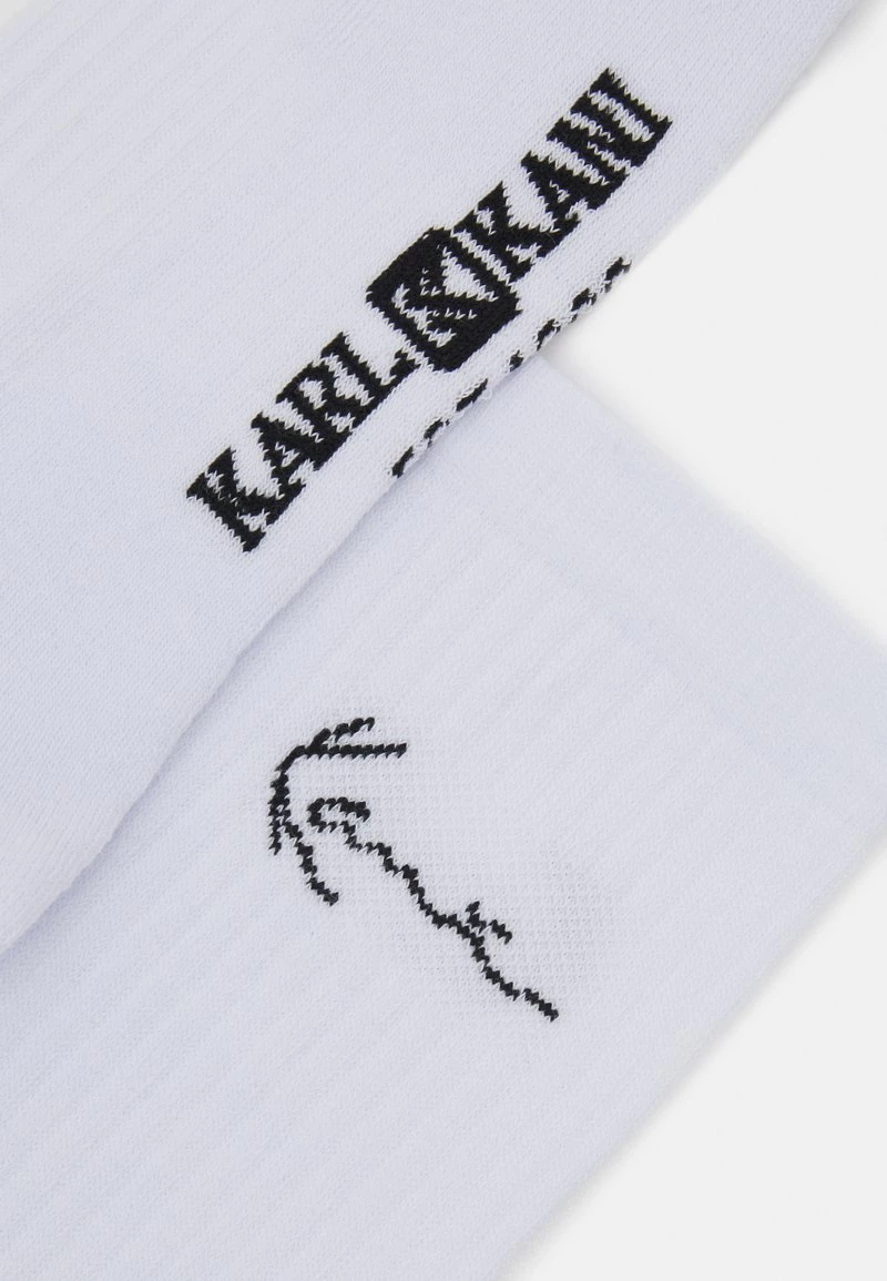 Promo π Karl Kani SIGNATURE 𧦠SOCKS 6 PACK - Calze - White, Uomo π 4 Promo π Karl Kani SIGNATURE 𧦠SOCKS 6 PACK - Calze - White, Uomo π - immagine 2