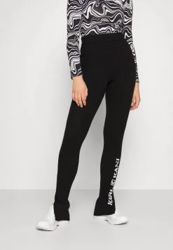 Vendita calda π― Karl Kani RETRO SLIT - Leggings - Black, Donna β¨