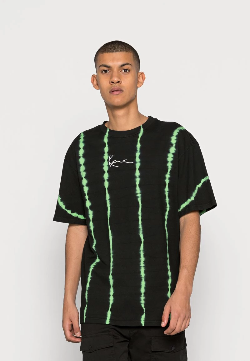 Nuovo β€οΈ Karl Kani SMALL SIGNATURE TIE DYE TEE UNISEX - T-shirt Basic - Black π 3 Nuovo β€οΈ Karl Kani SMALL SIGNATURE TIE DYE TEE UNISEX - T-shirt Basic - Black π