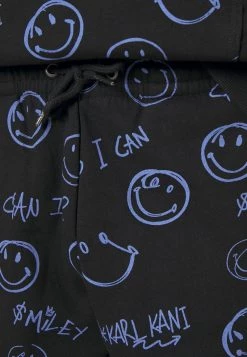 Presa 😉 KARL KANI X SMILEY® SIGNATURE REGULAR FIT UNISEX - Pantaloni Sportivi - Black 🌟 -Sconto Karl Kani in Italia b49fefd2e0e94fb9943aa6c4023e7193