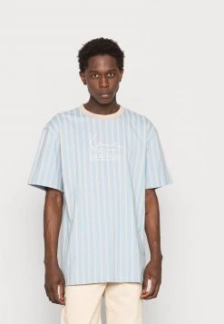 Vendita lampo ⭐ Karl Kani SIGNATURE STRIPE TEE UNISEX - T-shirt Con Stampa - Blue 🔥
