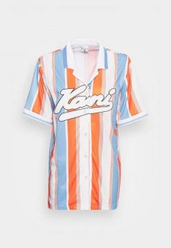 Sconto 🤩 Karl Kani VARSITY STRIPE ⚾ BASEBALL - Camicetta - Multicolor, Donna 💯 -Sconto Karl Kani in Italia b555883bb22b4c7ba4e76d43d1c919fa