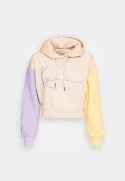 Miglior prezzo 🌟 Karl Kani SIGNATURE CROP BLOCK HOODIE - Felpa - Light Sand, Donna 🌟 -Sconto Karl Kani in Italia b613eb93e93244d9bfb68ce1c272a656