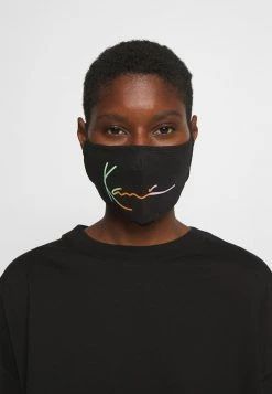 Acquistare ⭐ Karl Kani SIGNATURE FACE MASK - Maschera In Tessuto - Black, Unisex ❤️