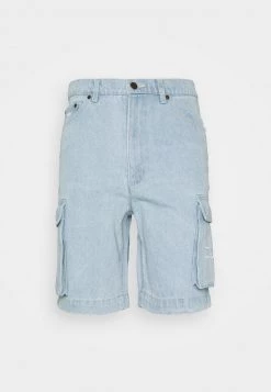 I primi 10 🔔 Karl Kani RETRO CARGO - Shorts Di 👖 Jeans - Light Blue, Uomo 🛒