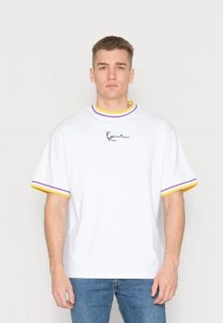 Migliore vendita 🎉 Karl Kani SIGNATURE TEE UNISEX - T-shirt Basic - White 💯