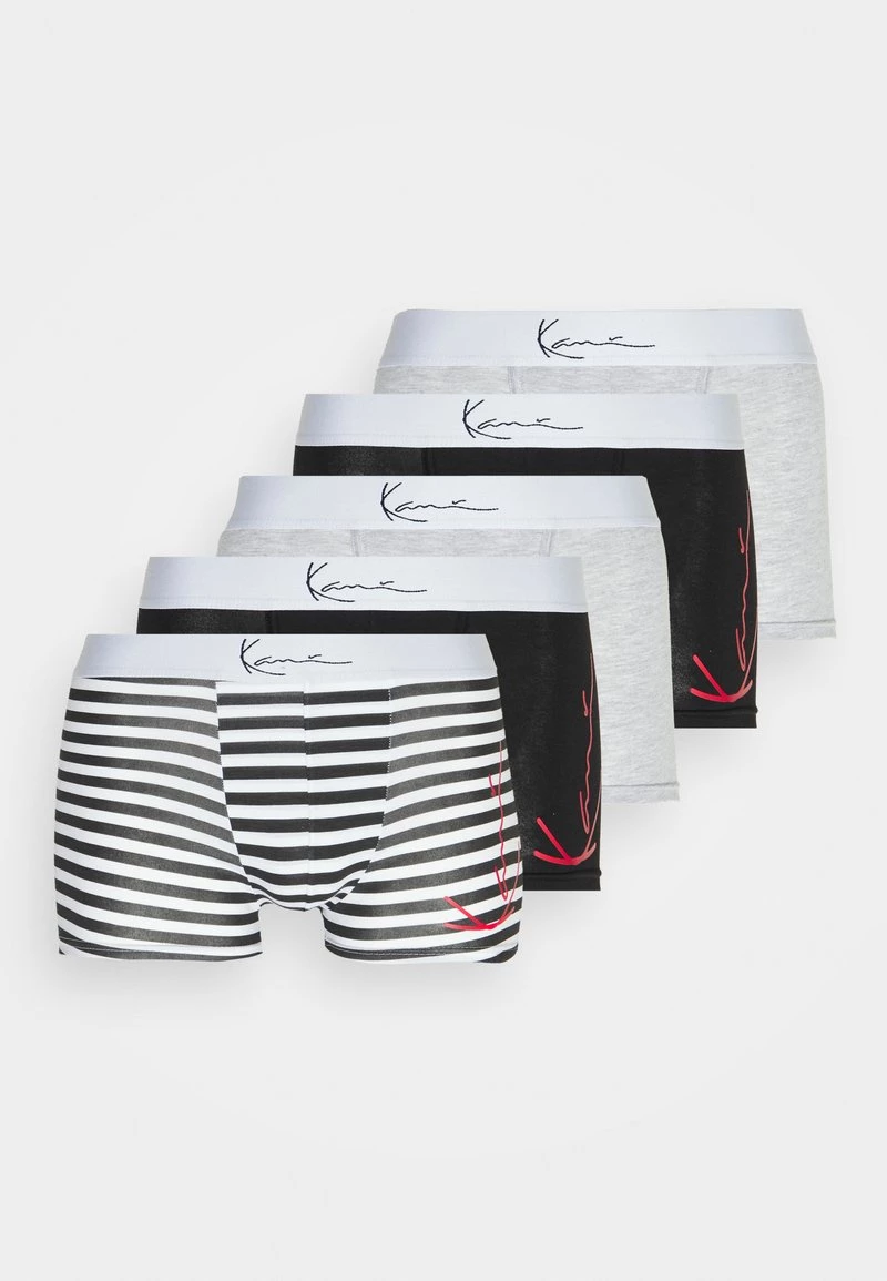 I primi 10 ⭐ Karl Kani RETRO TAPE BOXER BRIEF 5 PACK - Culotte - Grey/black, Uomo 🤩 3 I primi 10 ⭐ Karl Kani RETRO TAPE BOXER BRIEF 5 PACK - Culotte - Grey/black, Uomo 🤩
