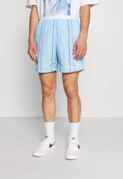 Offerte β€οΈ Karl Kani SIGNATURE PINSTRIPE - Shorts - Light Blue, Uomo π