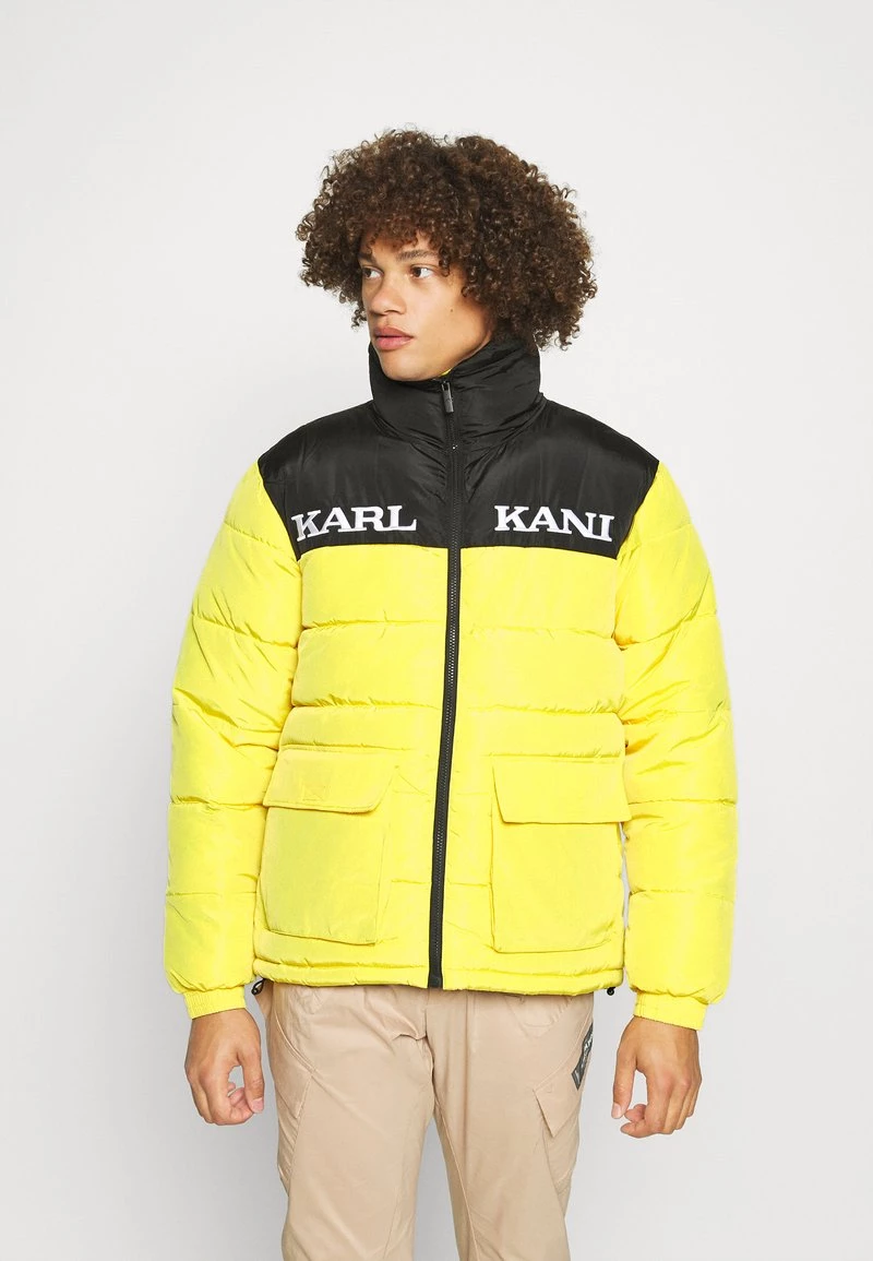 I primi 10 β€οΈ Karl Kani RETRO BLOCK PUFFER JACKET UNISEX - Giacca Invernale - Black/yellow π 3 I primi 10 β€οΈ Karl Kani RETRO BLOCK PUFFER JACKET UNISEX - Giacca Invernale - Black/yellow π