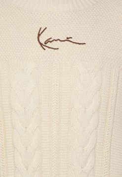 Bilancio ❤️ Karl Kani SIGNATURE BLOCK KNIT CREW - Maglione - Light Sand, Uomo 🤩 -Sconto Karl Kani in Italia b9ff6613f9a846bab7e599f63f395f60