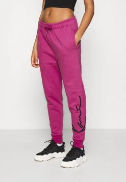 Bilancio βοΈ Karl Kani SIGNATURE - Pantaloni Sportivi - Darkpink, Donna π