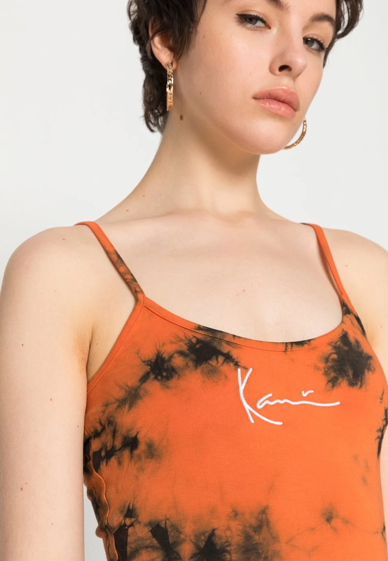 A buon mercato π Karl Kani SMALL SIGNATURE TIE DYE - Top - Black, Donna β 7 A buon mercato π Karl Kani SMALL SIGNATURE TIE DYE - Top - Black, Donna β - immagine 5