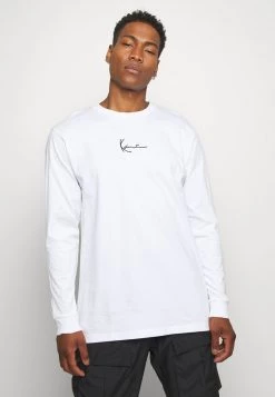 Sconto 👏 Karl Kani Maglietta A Manica Lunga - White, Unisex 🛒