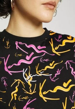 Sconto 🥰 Karl Kani 3D SIGNATURE TEE - T-shirt Con Stampa - Black/orange/pink, Donna 🎁 -Sconto Karl Kani in Italia bffe1e1a6a36474f9da0d4349dffce18