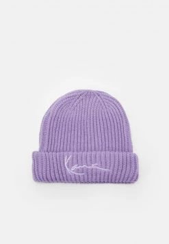 Bilancio π― Karl Kani SIGNATURE FISHERMAN BEANIE UNISEX - Berretto - Purple π