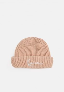 Sconto β€οΈ Karl Kani SIGNATURE FISHERMAN BEANIE UNISEX - Berretto - Rose π₯