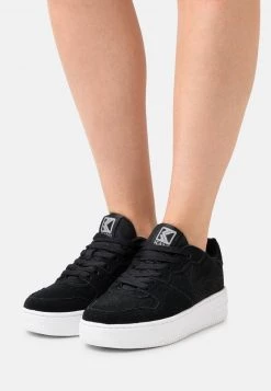 Presa ✨ Karl Kani 89 UP LOGO - 👟 Sneakers Basse - Black/white, Donna 🧨