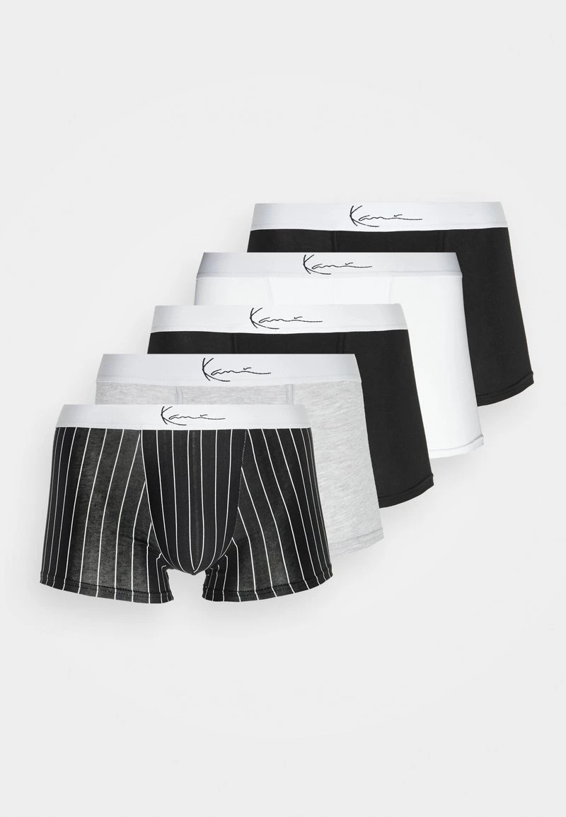 I primi 10 π Karl Kani RETRO TAPE BOXER BRIEF 5 PACK - Culotte - White/grey/black, Uomo π 3 I primi 10 π Karl Kani RETRO TAPE BOXER BRIEF 5 PACK - Culotte - White/grey/black, Uomo π