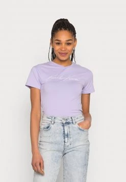 Promo 𧨠Karl Kani AUTOGRAPH TIGHT TEE - T-shirt Con Stampa - Purple, Donna π