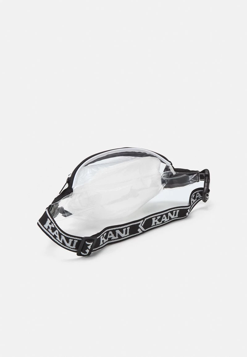 Nuovo di zecca π Karl Kani SIGNATURE TAPE WAIST BAG - Marsupio - Transperent, Uomo π 4 Nuovo di zecca π Karl Kani SIGNATURE TAPE WAIST BAG - Marsupio - Transperent, Uomo π - immagine 2