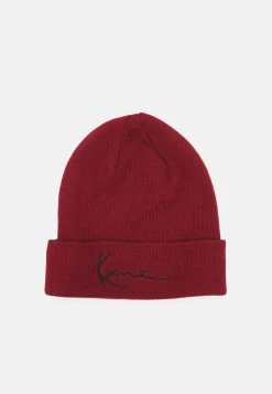 Vendita calda 🤩 Karl Kani SIGNATURE BEANIE UNISEX - Berretto - Dark Red ✨