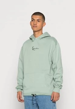 Nuovo di zecca π Karl Kani SMALL SIGNATURE HOODIE UNISEX - Felpa Con Cappuccio - Mint β