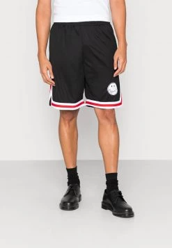 I primi 10 😀 KARL KANI X SMILEY® SMALL SIGNATURE SCRIBBLE - Shorts - Black, Uomo 🔔
