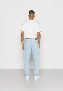 Nuovo di zecca 😉 Karl Kani SMALL SIGNATURE TAPERED FIVEPOCKET - 👖 Jeans Tapered Fit - Bleached Blue, Uomo 🌟 -Sconto Karl Kani in Italia cb4b0591aecb44d5856792b9db7b33cd