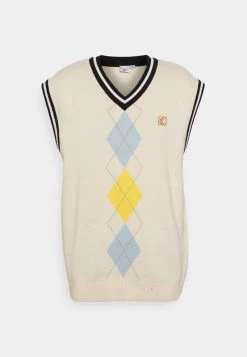Miglior prezzo 💯 Karl Kani VEST UNISEX - Maglione - Cream 😍 -Sconto Karl Kani in Italia cb5d1424d939482cb85a086423f45ca6