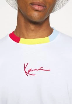 Migliore vendita ⌛ Karl Kani SMALL SIGNATURE TEE UNISEX - T-shirt Con Stampa - White 🔔 -Sconto Karl Kani in Italia cbe219b0ff7f45af90f1b4b0240b70d8