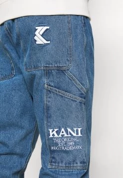 Miglior prezzo ❤️ Karl Kani PANTS - 👖 Jeans Baggy - Blue, Uomo ⌛ -Sconto Karl Kani in Italia d0eb34bfb760413486424300fbd8e47a