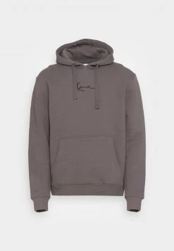 Bilancio 😍 Karl Kani SMALL SIGNATURE HOODIE UNISEX - Felpa Con Cappuccio - Dark Grey 👍 -Sconto Karl Kani in Italia d10ed27a3ed443368450635a577ddb2b