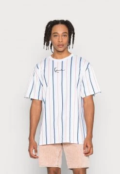 Nuovo di zecca π Karl Kani SIGNATURE PINSTRIPE TEE UNISEX - T-shirt Con Stampa - Multicolor β¨