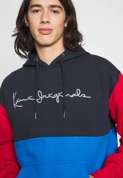 Acquistare 🥰 Karl Kani ORIGINALS BLOCK HOODIE UNISEX - Felpa Con Cappuccio - Blue ✔️ -Sconto Karl Kani in Italia d3270130f4564d51b76cec3f4b31aa91