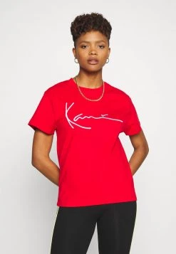 Miglior offerta π₯ Karl Kani SIGNATURE TEE - T-shirt Con Stampa - Red, Donna π