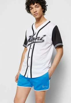 Promo 🔥 Karl Kani SMALL SIGNATURE TRACKSHORTS - Shorts - Blue, Uomo ⌛ -Sconto Karl Kani in Italia d56078d934a24f30b6d636d137261bf2