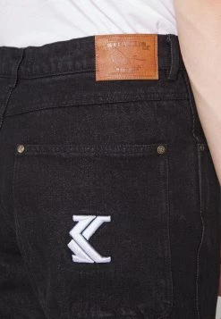Sconto ⌛ Karl Kani RETRO RINSED PANTS UNISEX - 👖 Jeans Baggy - Black 🥰 -Sconto Karl Kani in Italia d57977a9dc7f40b2ae4a7a2a6ffcad42