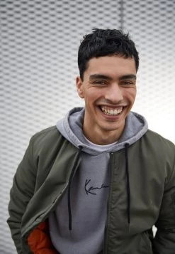 I primi 10 ❤️ Karl Kani UNISEX SMALL SIGNATURE OS HOODIE BLEACHED - Felpa - Grey 🌟 -Sconto Karl Kani in Italia d6484e19703940ee9d63000e8e1df2cc