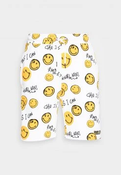 A buon mercato ✨ KARL KANI X SMILEY® SMALL SIGNATURE UNISEX - Shorts - White ✨ -Sconto Karl Kani in Italia d66bb36773dd4e4096acd2e57b211fc3