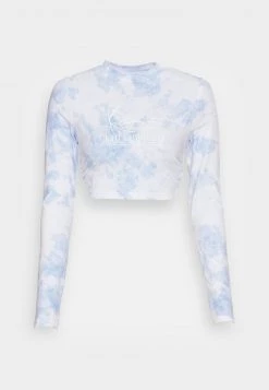 Vendita calda 🎁 Karl Kani SIGNATURE TIE DYE CROPPED - Maglietta A Manica Lunga - White, Donna 🧨 -Sconto Karl Kani in Italia d6ce6b697c4643cf8c9e80f39b21f68c