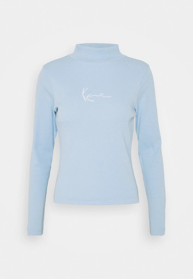 Promo β Karl Kani SMALL SIGNATURE TURTLE NECK - Maglione - Light Blue, Donna π₯° 6 Promo β Karl Kani SMALL SIGNATURE TURTLE NECK - Maglione - Light Blue, Donna π₯° - immagine 4