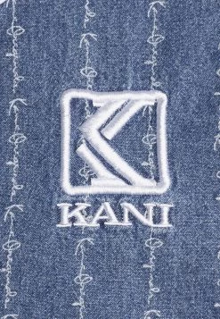Sconto 🎉 Karl Kani ⚾ BASEBALL - Camicia - Blue, Uomo ❤️ -Sconto Karl Kani in Italia d7d3d5b5585443d1bb05ed70a57c656a